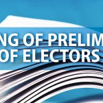 Posting of Preliminary List of Electors – Image