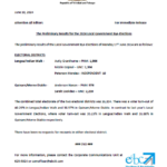 Press Release EBC – Preliminary Results of the 2023 Local Government Elections